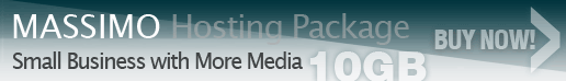 Massimo Small Business Site Hosting Package