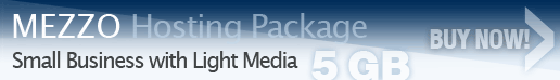 Mezzo Small Business Site Hosting Package